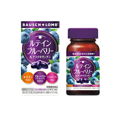 Bausch+Lomb 葉黃素+藍莓+蝦青素 60錠
